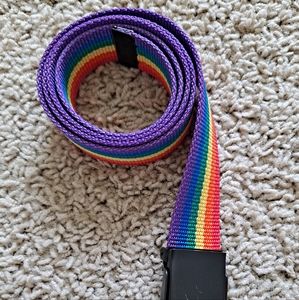 LGBTQ rainbow belt